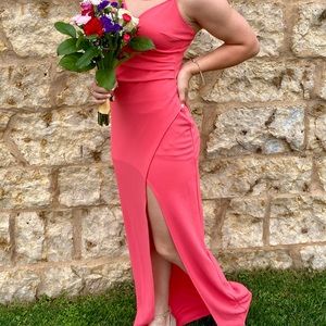 Windsor prom dress pink coral medium